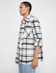 پیراهن مردانه - محصول برند کوتون ترکیه - کد محصول : koton-3WAM60197HW