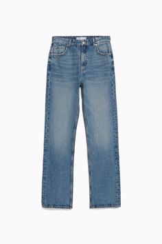 شلوار جین زنانه آبی برشکا ا Straight Fit Jean