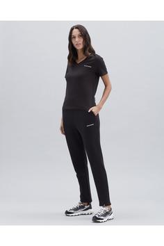 شلوار راحتی زنانه سیاه برند skechers ا W New Basics Regular Sweatpant Kadın Siyah Eşofman Altı - S212419-001