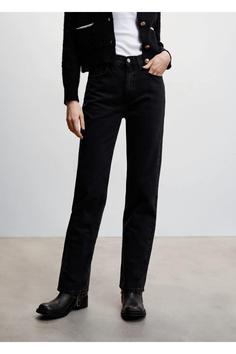 شلوار جین زنانه سیاه مانگو