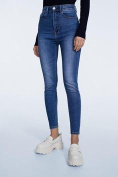 شلوار جین زنانه آبی برند stradivarius ا Yüksek Bel Jean