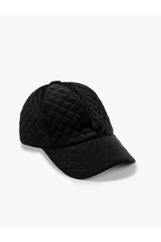 کلاه کپ زنانه سیاه کوتون
