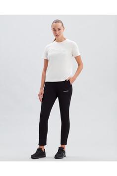 شلوار راحتی زنانه سیاه برند skechers ا W New Basics Slim Sweatpant Kadın Siyah Eşofman Altı - S212185-001