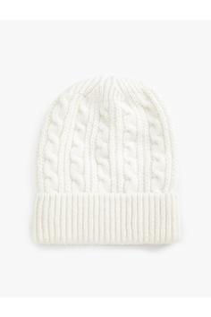 کلاه زمستانی زنانه سفید کوتون