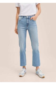 شلوار جین زنانه آبی برند mango ا Yüksek Belli Bootcut Jean
