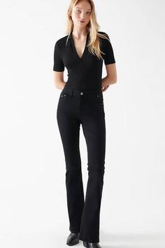 شلوار جین زنانه سیاه ماوی ا Kadın Sydney Gold Premium Jean Pantolon