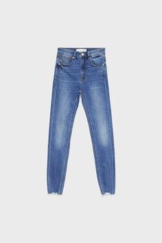 شلوار جین زنانه آبی برند stradivarius ا Normal Bel Skinny Jeans