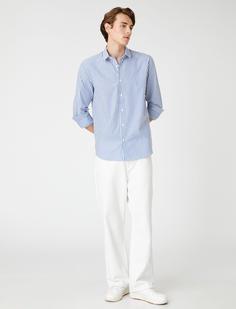 پیراهن مردانه - محصول برند کوتون ترکیه - کد محصول : koton-3WAM60224HW
