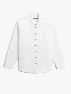 پیراهن مردانه - محصول برند کوتون ترکیه - کد محصول : koton-2SAM60169HW