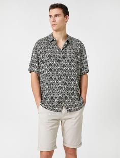 پیراهن مردانه - محصول برند کوتون ترکیه - کد محصول : koton-3SAM60019HW