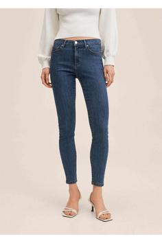 شلوار جین زنانه آبی برند mango ا Elsa Orta Bel Skinny Jean Pantolon