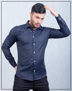 پیراهن مردانه تک رنگ برند رالف لورن(Polo Ralph Lauren) کد 3