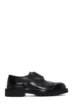 خرید اینترنتی کفش رسمی مردانه سیاه دریمد 22WFD644518 ا Erkek Deri Casual Ayakkabı