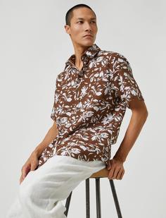 پیراهن مردانه - محصول برند کوتون ترکیه - کد محصول : koton-3SAM60007HW