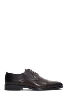 خرید اینترنتی کفش رسمی مردانه قهوه ای دریمد 22WFD652418 ا Erkek Deri Klasik Ayakkabı
