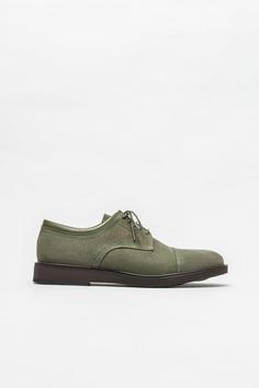 کفش رسمی مردانه سبز اله ا Yeşil Deri Erkek Günlük Ayakkabı