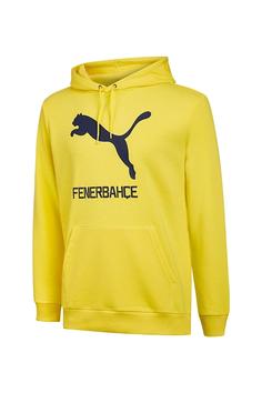 هودی مردانه زرد پوما ا Fsk Cat Hoody Unisex Sweatshirt