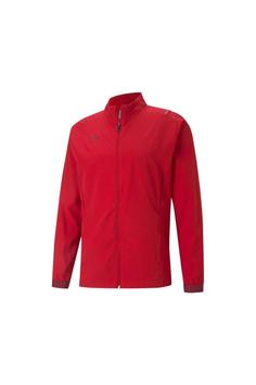 سوییشرت مردانه قرمز برند puma ا Teamcup Sideline Jacket Erkek Futbol Ceketi 65674301 Kırmızı