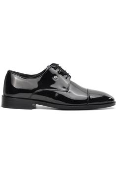 کفش رسمی مردانه سیاه برند pierre cardin ا 7028 Klasik Erkek Ayakkabı/siyah Rugan/41 Numara
