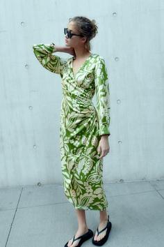 لباس رسمی طرحدار زنانه - محصول برند زارا ترکیه - کد محصول : zara-243979318