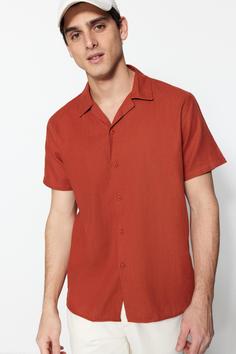 پیراهن آستین کوتاه مردانه قرمز ترندیول من
