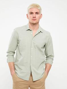 پیراهن آستین بلند مردانه سبز برند XSIDE