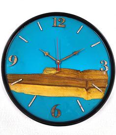 ساعت رزینی نیلا( چوب و رزین )