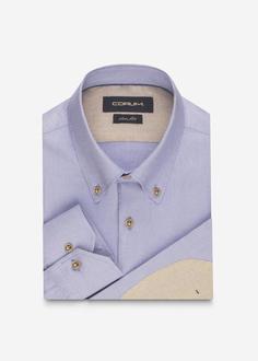 پیراهن جودون پچ دار مردانه 2310102 ا corum | CORUM-1661-25