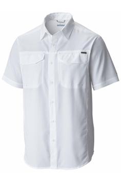 پیراهن آستین کوتاه مردانه سفید برند columbia AM1567-100 ا Sılver Rıdge Lıte Short Sleeve Shırt