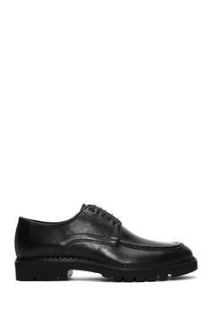 خرید اینترنتی کفش رسمی مردانه سیاه دریمد 22WFD604718 ا Erkek Deri Casual Ayakkabı