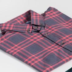 پیراهن پنبه ای مردانه چهارخانه اسکورت Escort - کد S2067