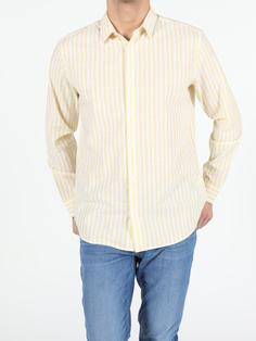 پیراهن آستین بلند زرد مردانه کولینز کد:CL1054242