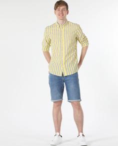 پیراهن آستین بلند زرد مردانه کولینز کد:CL1058034