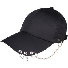 کلاه زنانه زنجیردار مشکی مدل ساحل کد ۱۰۱