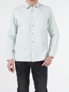 پیراهن آستین بلند دنیم مردانه کولینز کد:CL1054777