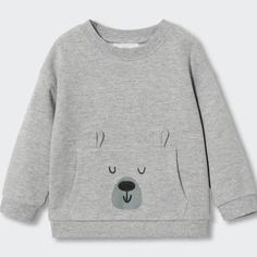 Desenli Pamuklu Sweatshirt