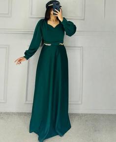 لباس مجلسی و شب ماکسی مدل کلاسیک - مشکی / سایز(2)42-44 ا Dress and long night