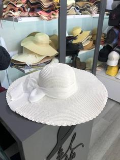 کلاه حصیری زنانه مدل پاپیون دار ZH143 - کالباسی