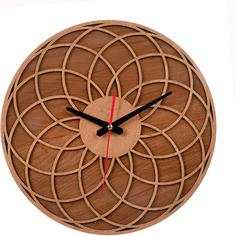 ساعت دیواری چوبی کیتا، مدل کلاسیک، کد CK 606-C - (قطر 35 cm)