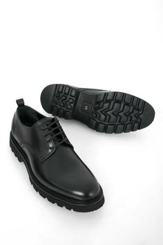 کفش مجلسی چرم اصل مردانه مشکی برند topkapı ayakkabı کد 1683124874
