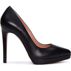 خرید اینترنتی کفش پاشنه دار زنانه سیاه دریمد 22WFD100218 ا Kadın Deri Stiletto