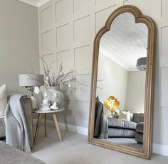 آینه دلبر | فریم چوبی | سایز ۱۰۰*۲۰۰ سانتیمتر