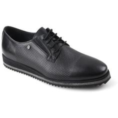 خرید اینترنتی کفش رسمی مردانه سیاه پیر کاردین 894030 ا 894030 Erkek Günlük Oxford Deri Ayakkabı