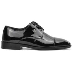 کفش مجلسی ورنی 7028مشکی مردانه چرم اصل برند Pierre Cardin کد 1683124791