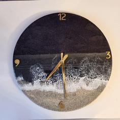 ساعت رزینی شب دریایی ا Clock resine