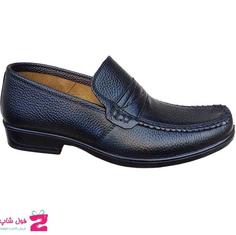 کفش مردانه مجلسی چرم طبیعی گاوی تبریز کد 2722