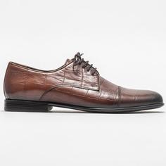 خرید اینترنتی کفش رسمی مردانه قهوه ای اله BORJA ا Taba Deri Erkek Klasik Ayakkabı