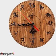 ساعت رومیزی چوبی Za206