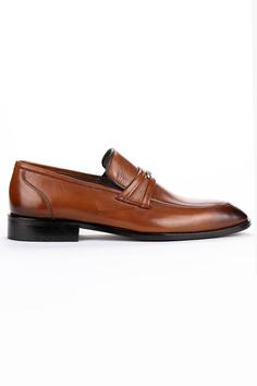 خرید اینترنتی کفش رسمی مردانه قهوه ای برند Nevzat Zöhre 22SEZKLANEV0011 ا 1911 %100 Deri Neolit Taban Günlük Klasik Erkek Ayakkabı