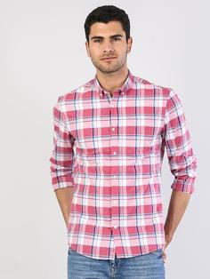 پیراهن آستین بلند صورتی مردانه کولینز کد:CL1040962